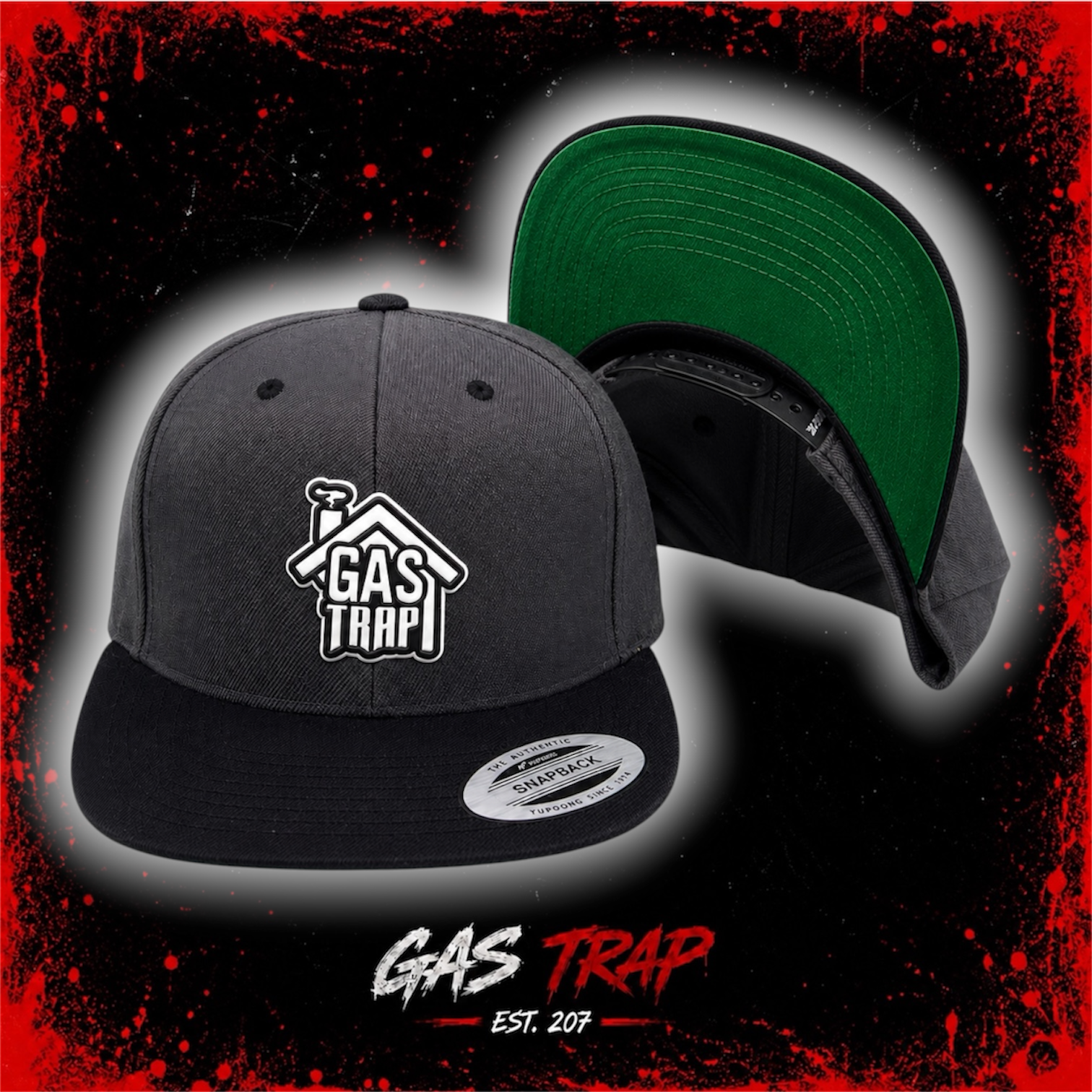 GasTrap Classic Flatbill Snapback