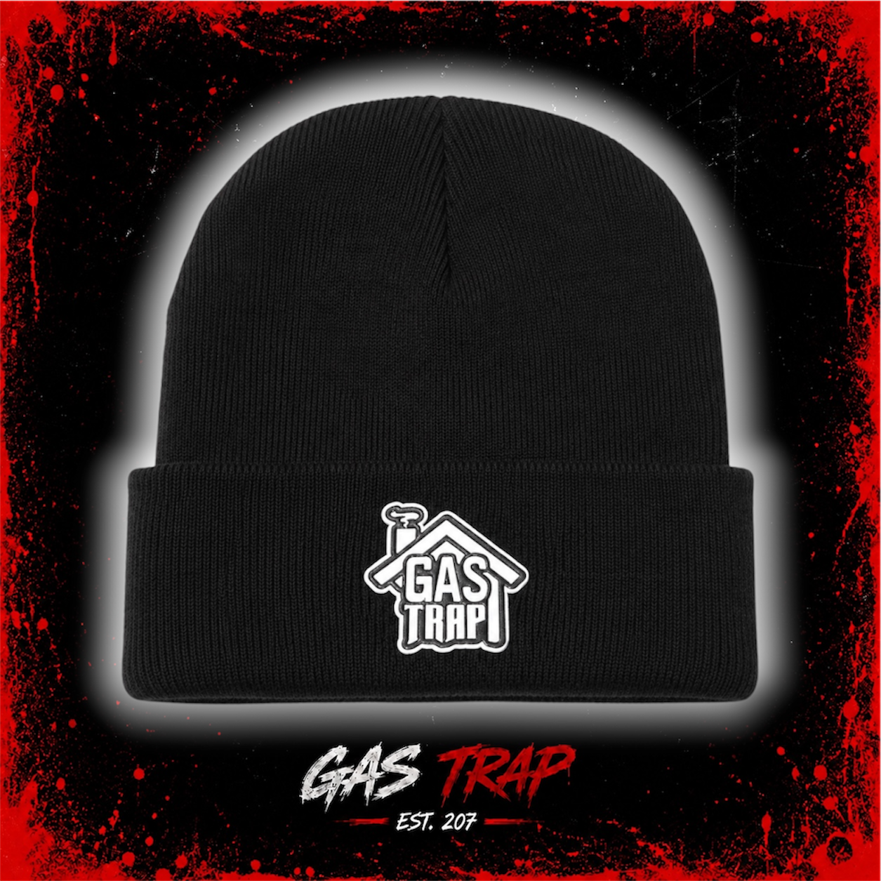 Gas Trap Classic Logo Cuffed Beanie