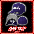 Gas Trap “MOXLATO” Premium Purple Flexfit Hat